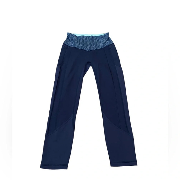 lululemon athletica Pants - Lululemon Navy 7/8 Pants Sz 4
